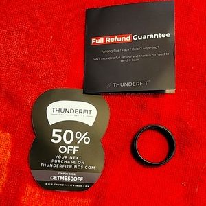 Mens silicone Thunderfit ring Very large size 27 mm across new in package